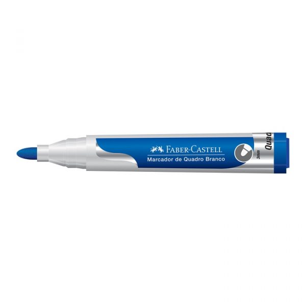 Pincel Marcador Quadro Branco Faber Castell Azul MQB/AZ