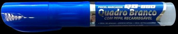 PINCEL QUADRO BRANCO GRAMP LINE RECARREGAVEL Q550 AZUL CX12