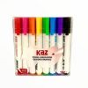 PINCEL QUADRO BRANCO KAZ 8 CORES KZ2016
