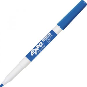 Pincel Quadro Branco Sharpie Expo Ponta Fina Azul Dry Erase 86003