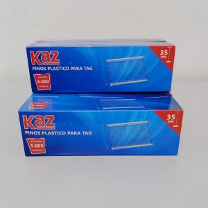 Pino Fixador de Etiquetas Kaz 35mm c/ 5000 Unidades