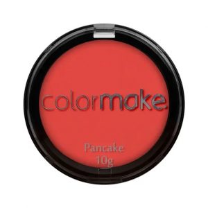 Pintura Facial Pancake Fluorescente Vermelho 10grs Colormake 3104