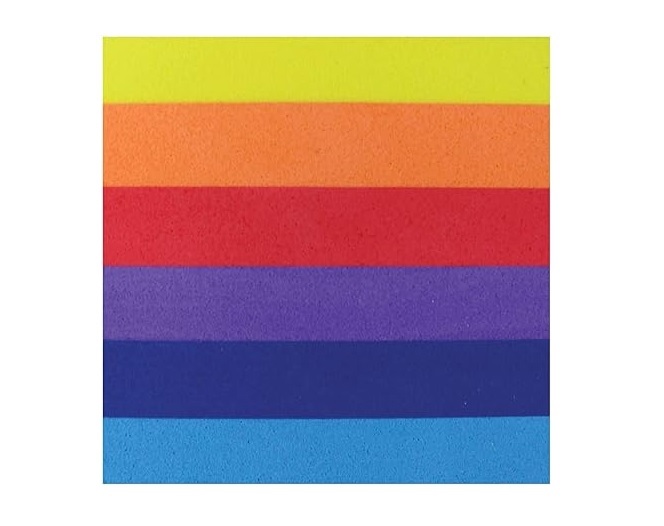 Placa De Eva 40cm X 60cm Estampado Arco Iris Make 9778 Papelaria Criativa 6840