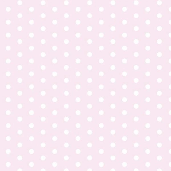 Placa de EVA 40cm x 60cm Estampado Rosa Pastel Poa Branco Make+ 9850