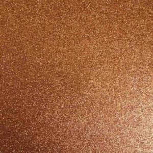 Placa de EVA 40cm x 60cm Glitter Bronze VMP C/ 05 Folhas