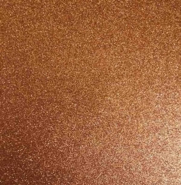 Placa de EVA 40cm x 60cm Glitter Bronze VMP C/ 05 Folhas