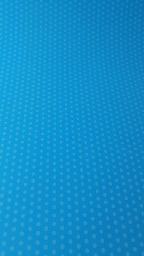 Placa Eva Estampada Candy Poa Azul Claro 40x60 2mm