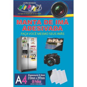 PLACA IMANTADA A4 COM ADESIVO 03MM OFF PAPER PCT05