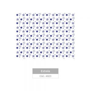 PLACA LEOLEO EVA ESTAMPADO ESTRELA 60X40 2MM 4823