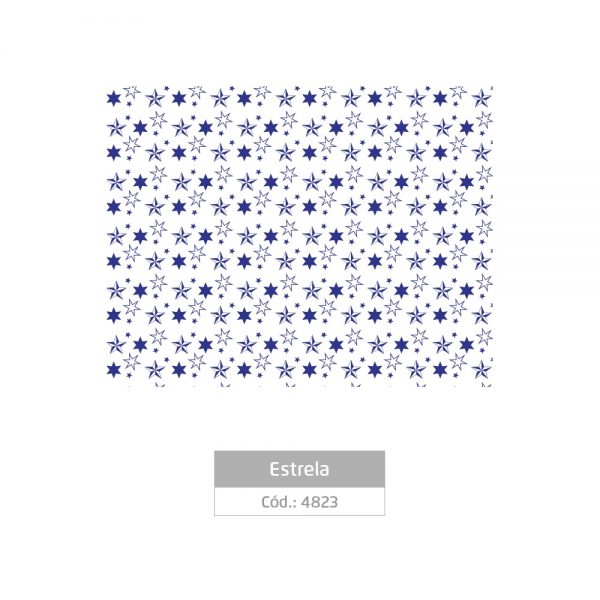 PLACA LEOLEO EVA ESTAMPADO ESTRELA 60X40 2MM 4823