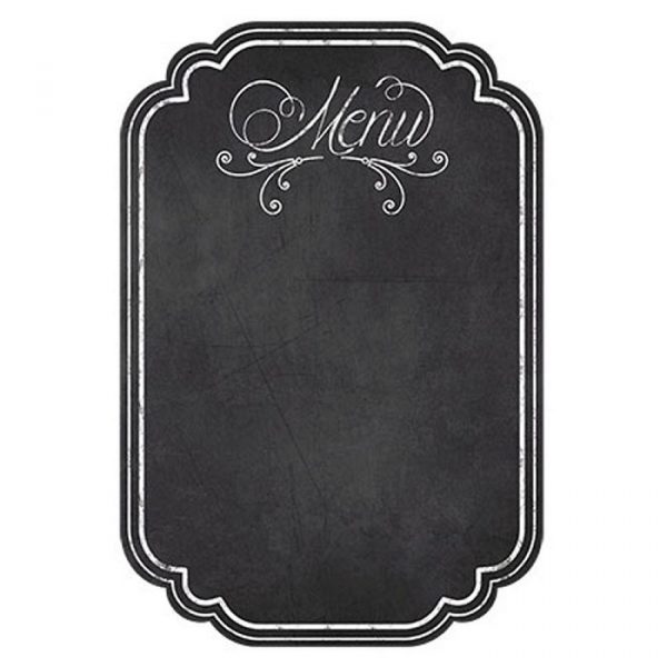 Placa Madeira Litoarte Home Lousa Menu 29cmx43cm DHL02002