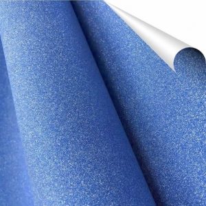 Plastico Adesivo Dac Gliter Azul 1mt 1703AZ