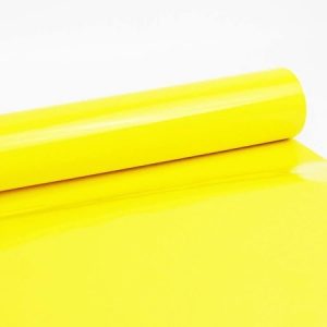 Plastico Adesivo Vmp Amarelo Fluorescente 1mt 2234106