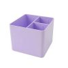 Porta Objetos E Canetas Dello Lilás Pastel 3 Divisões 3020LP0006