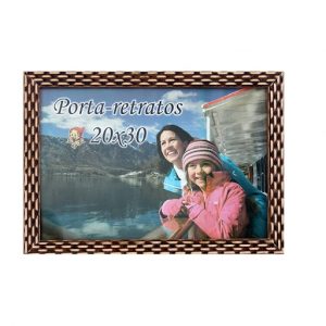Porta Retrato Diploma 20x30 Com Vidro Moldura Saci Sortidos