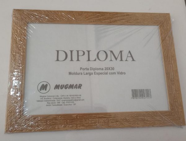 Porta Retrato Especial 20x30 Para Diplomas Mugmar 47117R