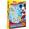 Quebra Cabeça Montando os Numeros Mickey 20 Peças Toyster 8020