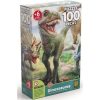 Quebra-Cabeça Puzze Dinossauros 100 Peças - Grow 02660