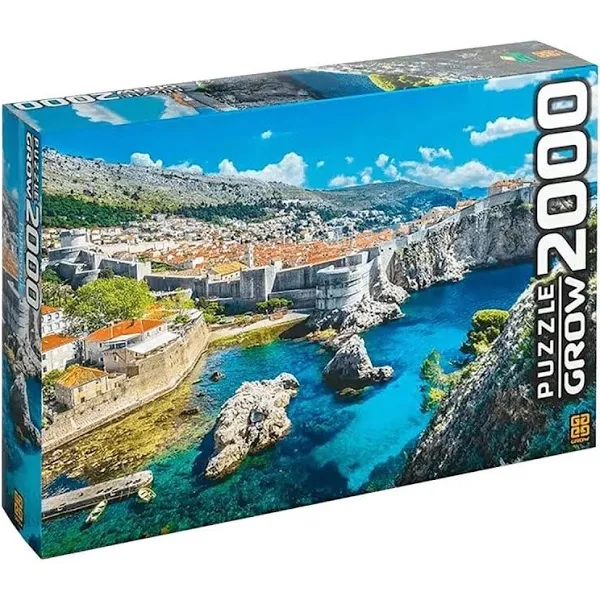 Quebra-Cabeça Puzzle Dubrovnik 2000 Peças – Grow 03610 - Papelaria