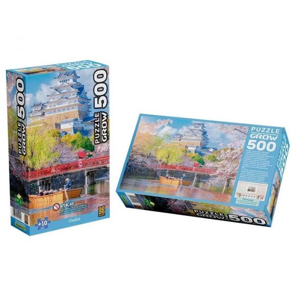 Quebra-Cabeça Puzzle Osaka 500 Peças + 10 Anos Grow 04244