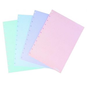 Refil Caderno Inteligente Candy Colors Grande Linhas Brancas 90g 40 Folhas CIRG4034