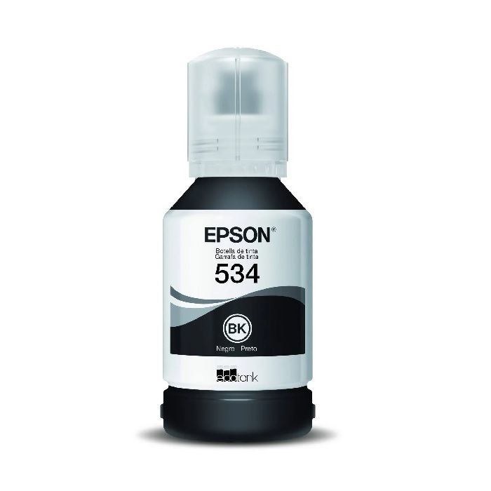 Refil De Tinta Epson T544 Preto 120ml Original Papelaria Criativa 0121