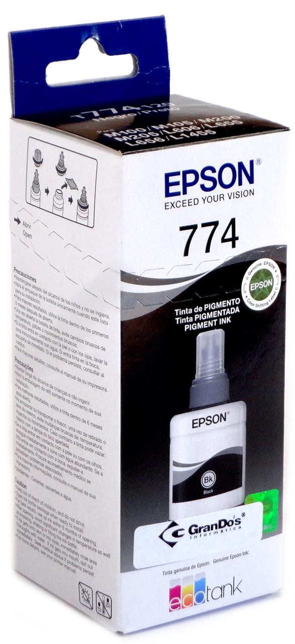 Refil p/Ecotank Preto T774120-AL Epson Original