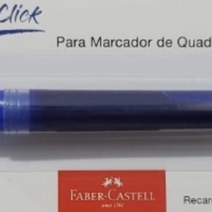 Refíl Quadro Branco Faber Castell Smart Click Azul SM/RFMIX