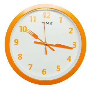Relógio De Parede Yins Cozinha Cores 20.3cm 6918LY183