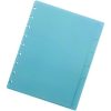 Separador Universal Caderno Inteligente Azul 8 Peças BRW CD1026