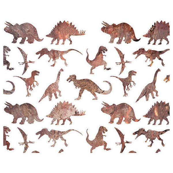 Stencil Litoarte Dinossauros 25cmx20cm STR111