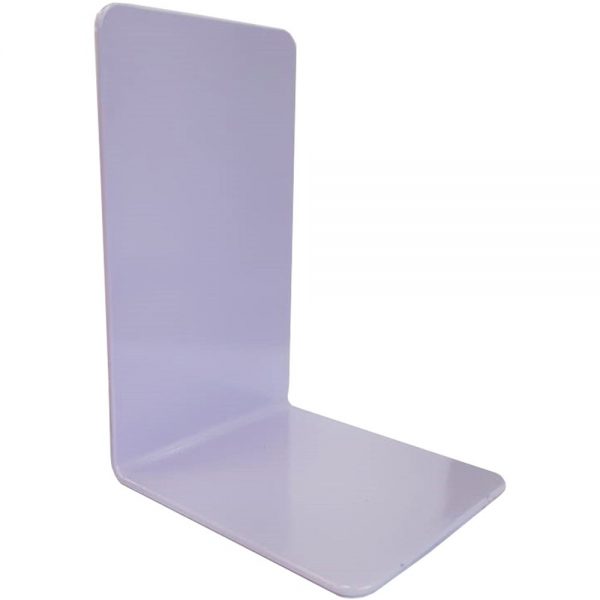 SUPORTE MAXCRIL BIBLIOCANTO PLASTICO LILAS PASTEL APARADOR 1 PAR LIVRO DVD ETC 10320416