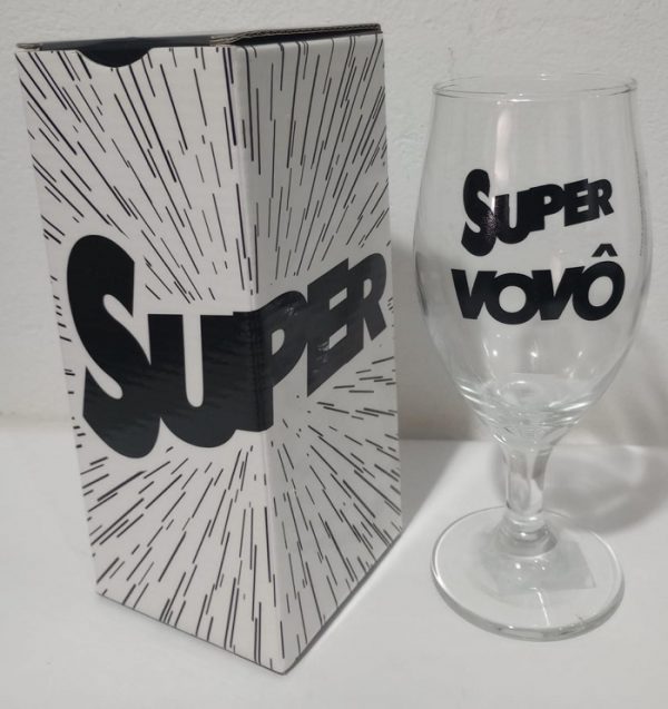 Taça Cerveja Super Vovô Happy Days 330ml