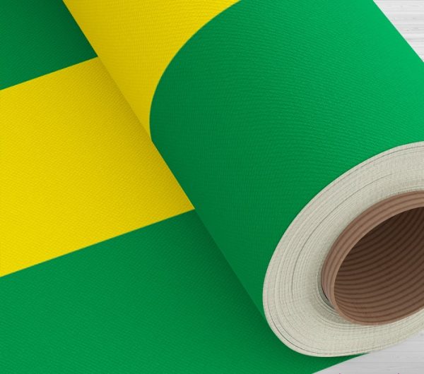 Tecido Estampado TNT Mewi Brasil Verde E Amarelo - Copa do Mundo 02063