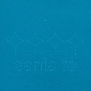 Tecido Feltro Azul Turquesa 50x70cm 180grs Santa Fé Cortes Especiais