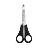 Tesoura Escolar 13cm Cabo Preto Gatte C/ 12 Unidades