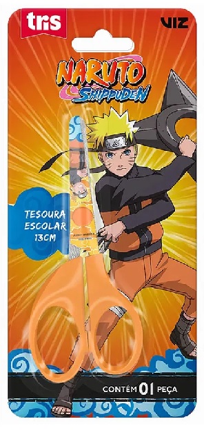 Borracha Escolar Tris Naruto Shippuden - Bell Papelaria Livraria Uniformes  Material Escolar e Escritório