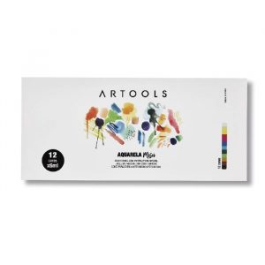 Tinta Aquarela Em Bisnaga Tris Artools 12 Cores Pigmento Natural 610610