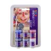 Tinta Facial Cremosa Kids com 6 cores + Gliter e Pincel - Colormake