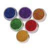 Tinta Facial Glitter em Pó com 6 cores Pride - Colormake