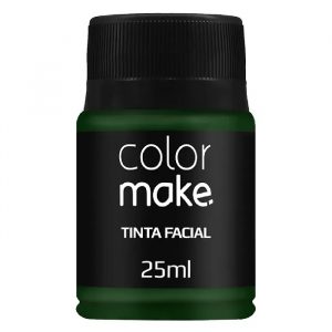 Tinta Facial Líquida 25ml Verde Colormake 1308