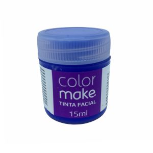 Tinta Facial Líquida Azul 15ml - Colormake