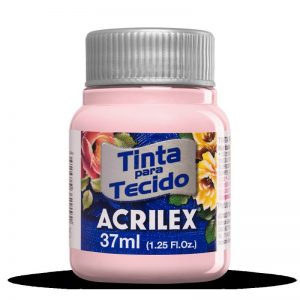 Tinta para Tecido Acrilex Fosca Rosa Candy 37ml