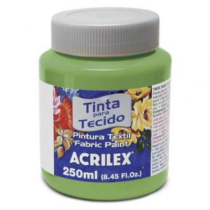 Tinta para Tecido Acrilex Fosca Verde Abacate 250ml
