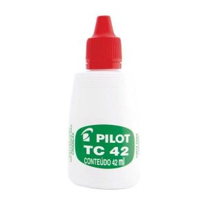 Tinta Reabastecedor Carimbo TC42 Vermelho Pilot
