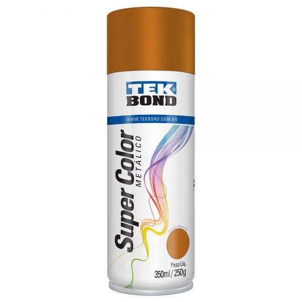 TINTA SPRAY TEK BOND METALICO COBRE 350ML 23311006900