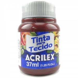 TINTA TECIDO ACRILEX VINHO 565 37ML