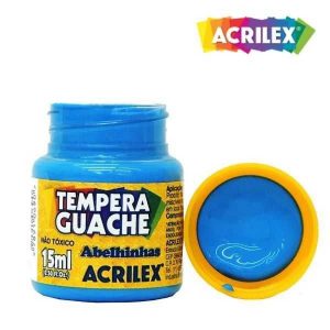 Têmpera Guache Acrilex Azul Celeste 15ml