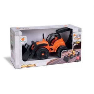 Trator Escavadeira e Carregadeira Articulada Grande Orange Toys 513