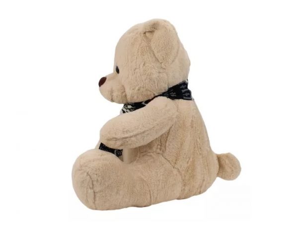 Urso Bege Cachecol 31cm Fofy Toys